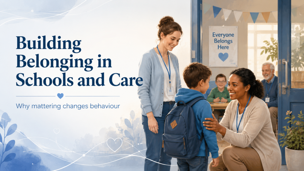 Building Belonging in Schools and Care | Behaviour Management & Positive Relationships