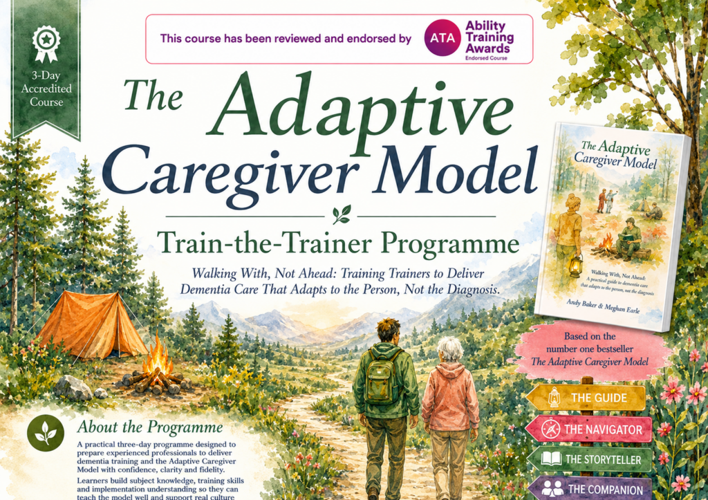 Adaptive Caregiver Model training programme promotional poster